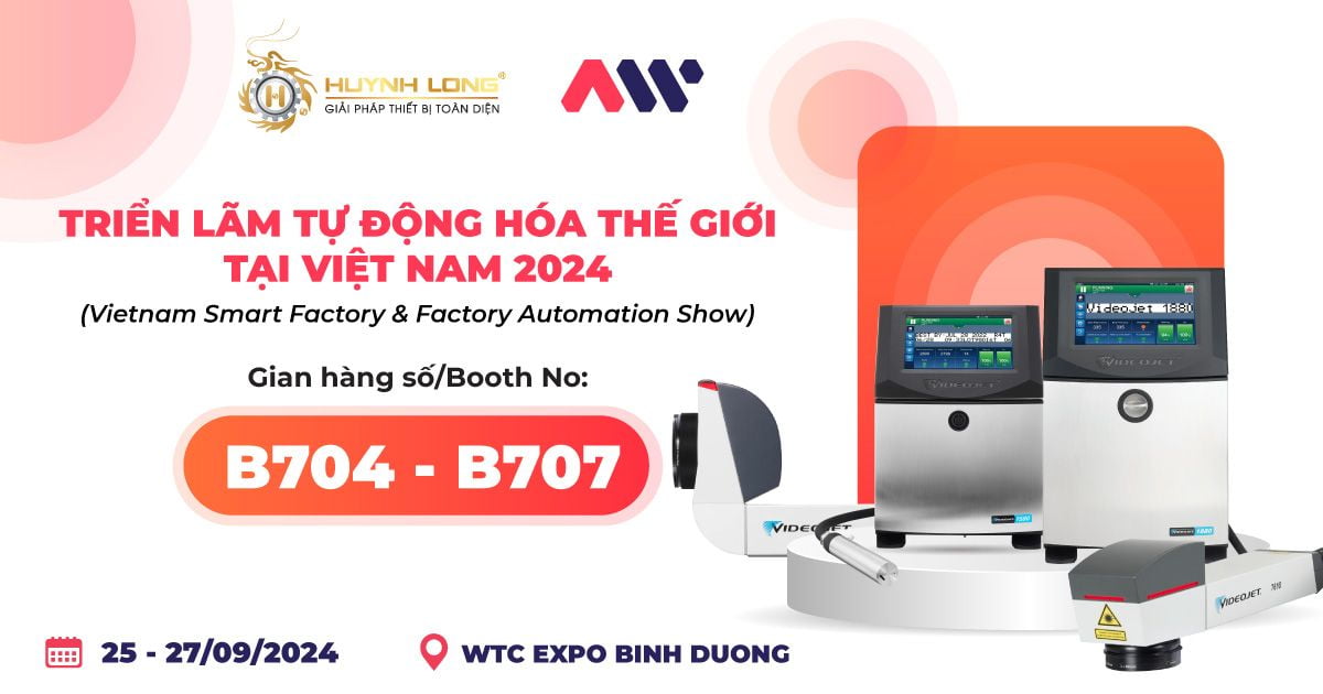 TRIỂN LÃM TỰ ĐỘNG HOÁ THẾ GIỚI NĂM 2024 - AUTOMATION WORLD VIET NAM 2024